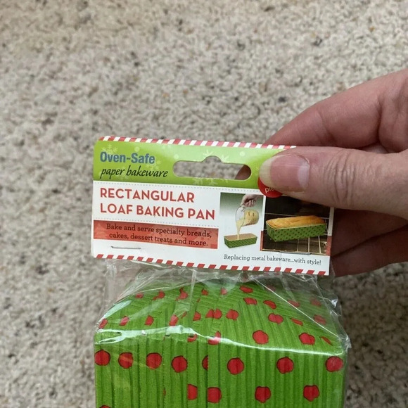 18 Pcs Baking Paper Bread Tray Rectangular Loaf Baking Pans Holiday Christmas - Picture 5 of 5